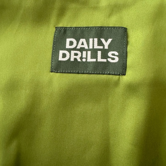 DAILY DRILLS SILK SKIRT - Picture 3 of 4